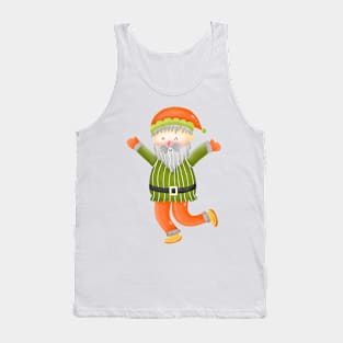 Santa claus dancing. Tank Top